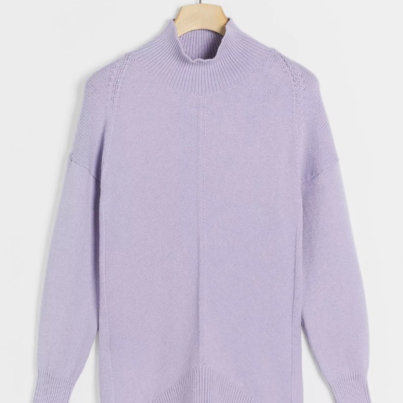 Maeve Crystal Tunic Sweater Lilac Sm NWT - Picture 1 of 3